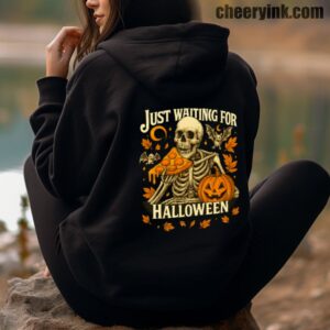 Hoodie Skeleton Pizza Lover Halloween 4