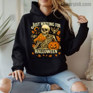 Hoodie Skeleton Pizza Lover Halloween 8 Hoodie