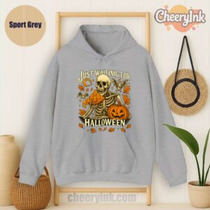 Hoodie Skeleton Pizza Lover Halloween Sport