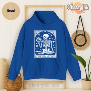 Hoodie Skeleton Pizza Lover