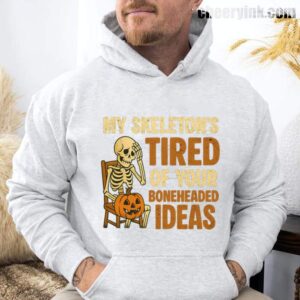 Hoodie Skeleton S Tired 29