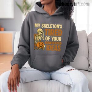 Hoodie Skeleton S Tired 9