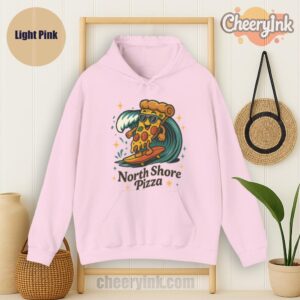 Hoodie Surfing Pizza Light