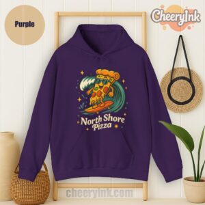 Hoodie Surfing Pizza
