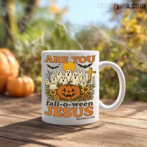 Mug Are You Fall O Ween Jesus 4