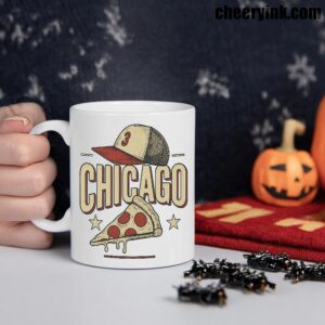 Mug Chicago Pizza Baseball 1