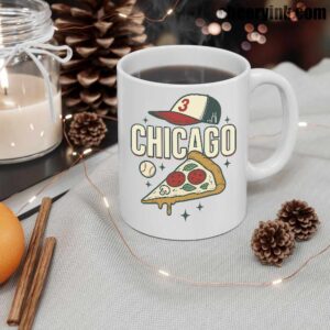 Mug Chicago Pizza Baseball 12 Mug