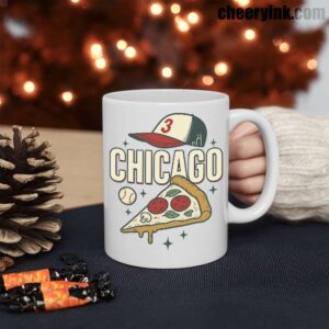 Mug Chicago Pizza Baseball 3 Mug
