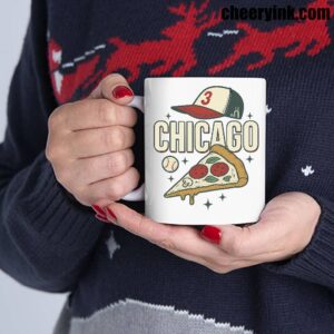 Mug Chicago Pizza Baseball 5 Mug