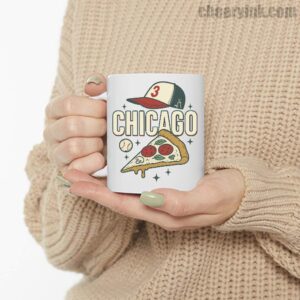 Mug Chicago Pizza Baseball 6 Mug