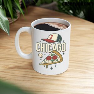 Mug Chicago Pizza Baseball 8 Mug