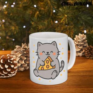 Mug Cute Cat Pizza 7 Mug