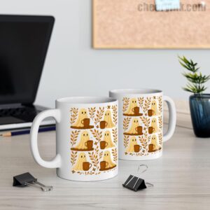 Mug Cute Ghosts Coffee 11