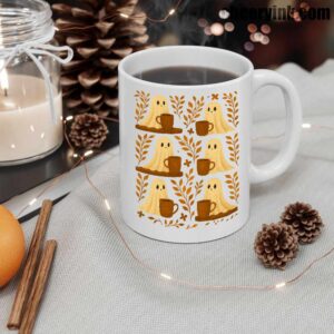 Mug Cute Ghosts Coffee 12