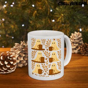 Mug Cute Ghosts Coffee 7