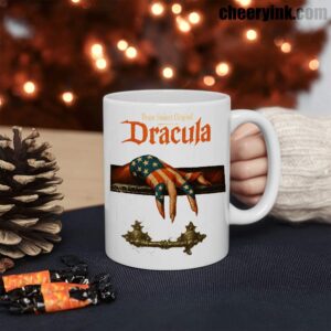 American Dracula Halloween Mug
