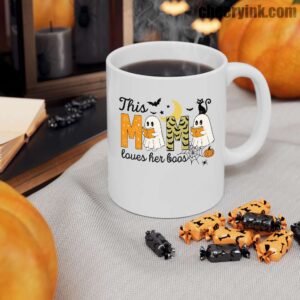 Mug Happy Halloween Mama Boo 10