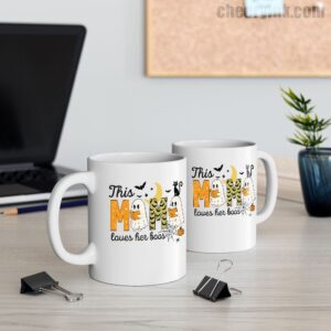 Mug Happy Halloween Mama Boo 11