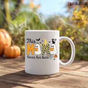 Mug Happy Halloween Mama Boo 4