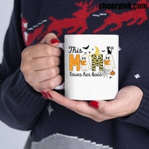 Mug Happy Halloween Mama Boo 5