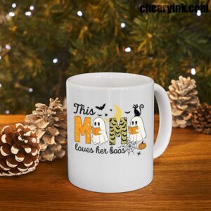Mug Happy Halloween Mama Boo 7
