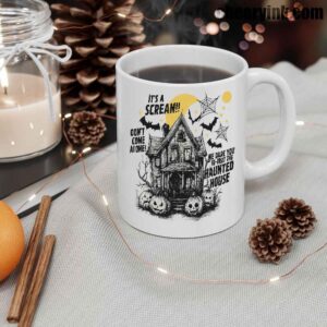 Mug Happy Halloween Scream House 12