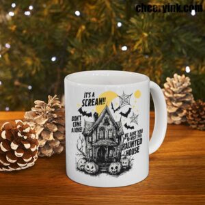 Mug Happy Halloween Scream House 7