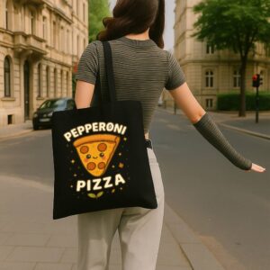 Mug Pepperoni Pizza 4 Black