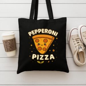 Mug Pepperoni Pizza 9 Black