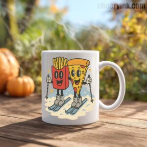 Mug Pizza French Fry 4 Mug