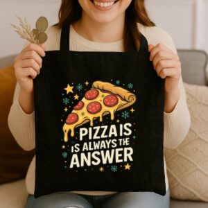 Mug Pizza Is Always The Answer 3 Black