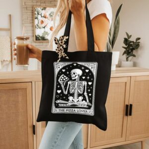 Mug Skeleton Pizza Lover 10 Black