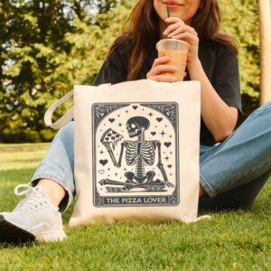 Mug Skeleton Pizza Lover 10 Natural
