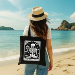 Mug Skeleton Pizza Lover 11 Black