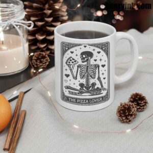 Mug Skeleton Pizza Lover 12