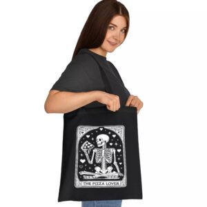 Mug Skeleton Pizza Lover 2 Black