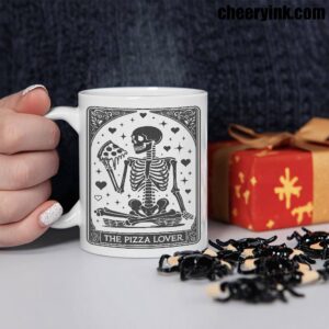 Mug Skeleton Pizza Lover 2
