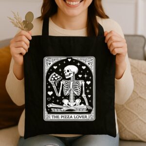 Mug Skeleton Pizza Lover 3 Black