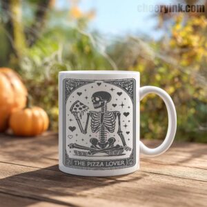 Mug Skeleton Pizza Lover 4 Mug