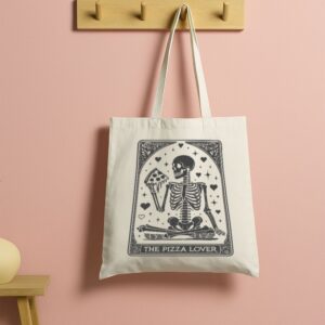 Mug Skeleton Pizza Lover 5 Natural
