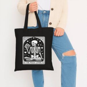 Mug Skeleton Pizza Lover 7 Black