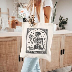 Mug Skeleton Pizza Lover 8 Natural