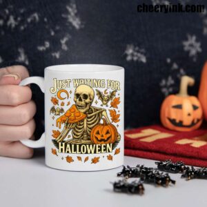 Mug Skeleton Pizza Lover Halloween1 1