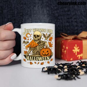 Mug Skeleton Pizza Lover Halloween1 2