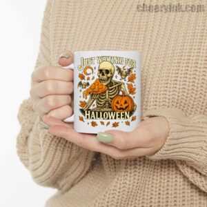 Mug Skeleton Pizza Lover Halloween1 6