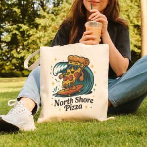 Mug Surfing Pizza 10 Natural
