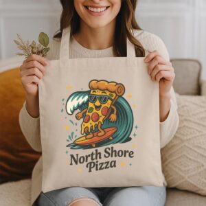 Mug Surfing Pizza 14 Natural