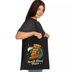 Mug Surfing Pizza 2 Black