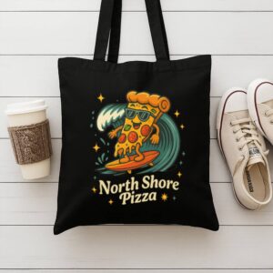 Mug Surfing Pizza 9 Black
