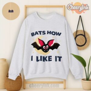 Sweathirs Bats How I Like It Ash